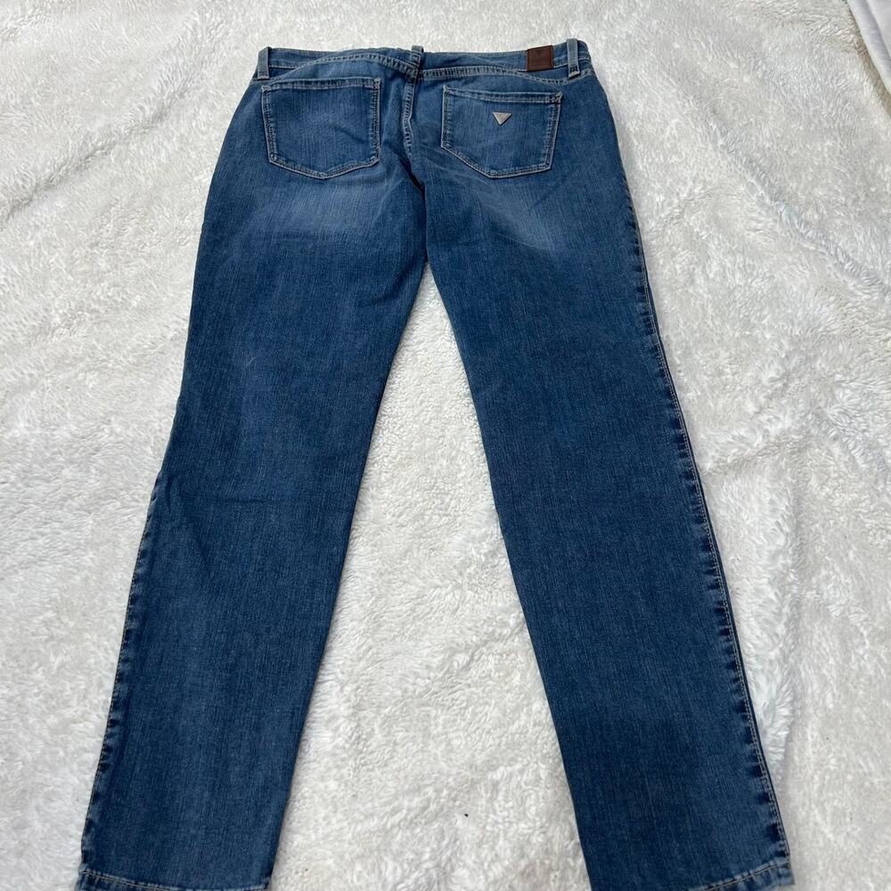 NWT Guess Power Stretch Low Rise Skinny Jeans Cotton Blue Wash Sz 29 Casual - Picture 3 of 7